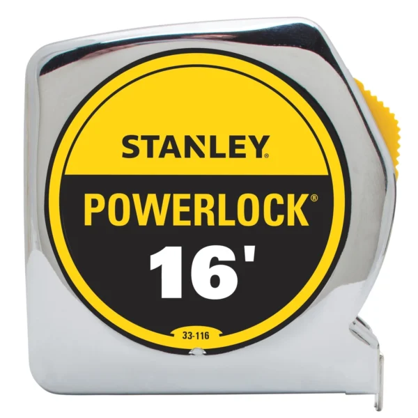 Powerlock 16 Ft. Tape Measure, 0.75 In. Wide, Model 33-116, 1 Pk